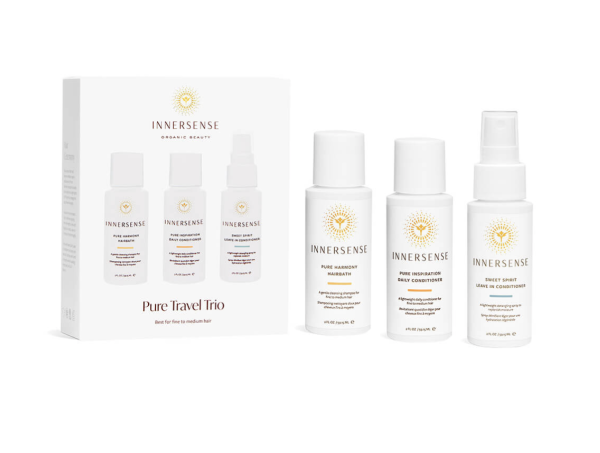 Pure Travel trio Innersense Organic beauty